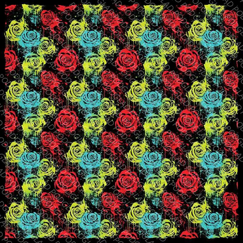 Neon Roses